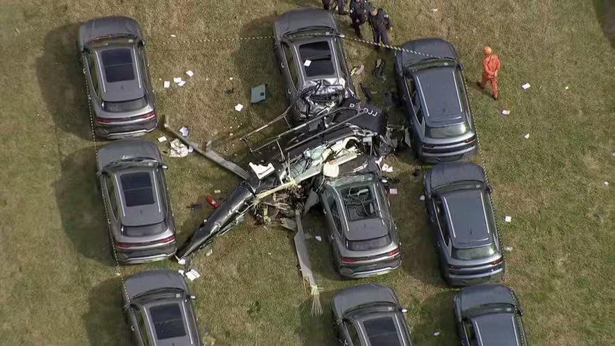 Acidente com helicópteros deixa ao menos seis mortos no Rio de Janeiro