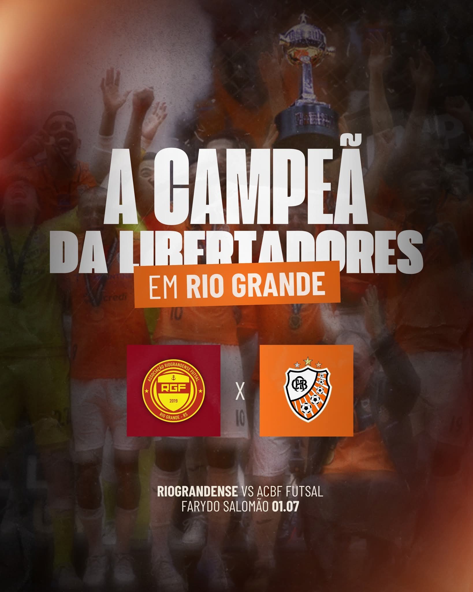 Riograndense recebe a ACBF, campeã da Libertadores, na abertura da Copa RS