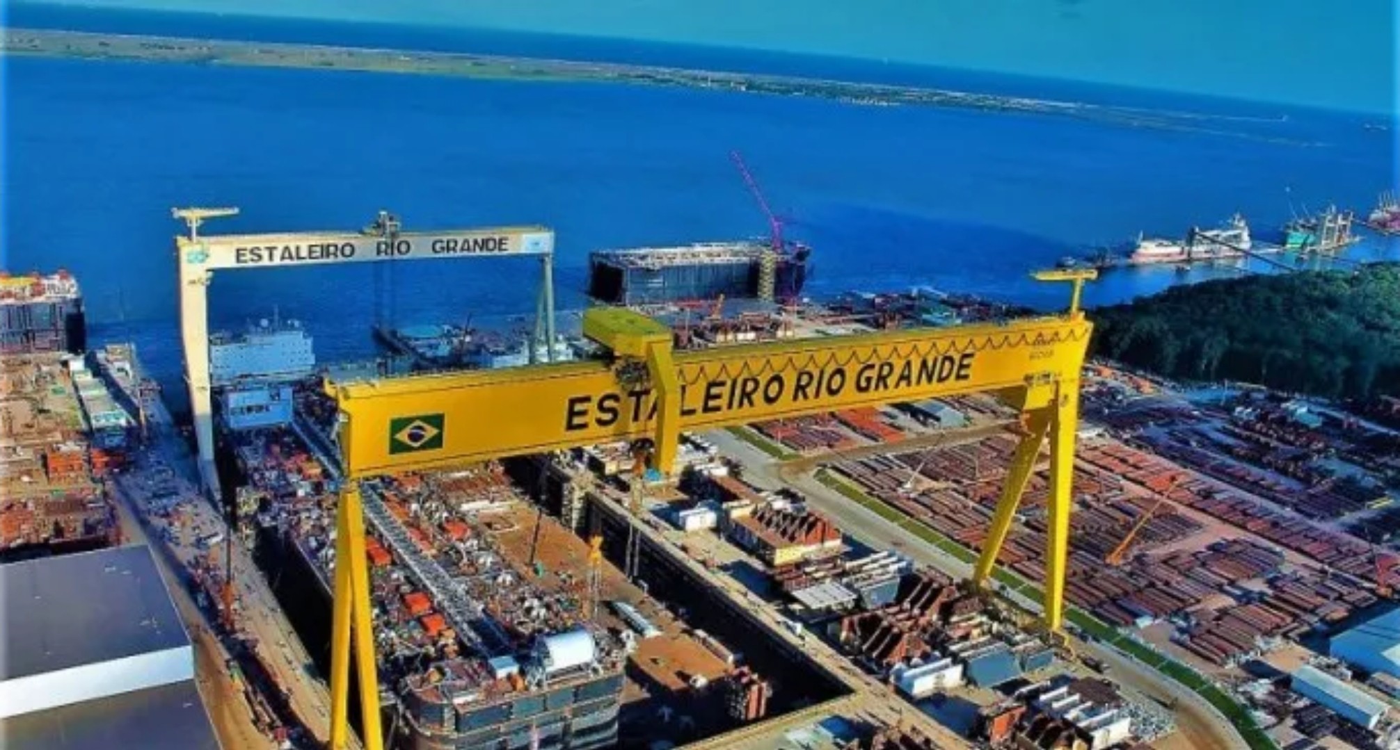 Estaleiro Rio Grande e Transpetro firmam contrato para a construção de quatro navios