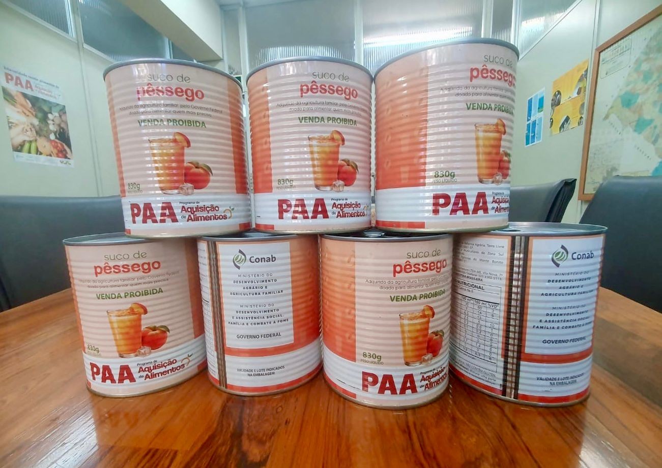 Conab destina alimentos da agricultura familiar para 148 cozinhas solidárias do Rio Grande do Sul 