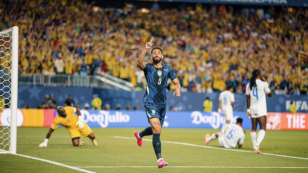 Brasil vence o Haiti e assume a liderança do Grupo C