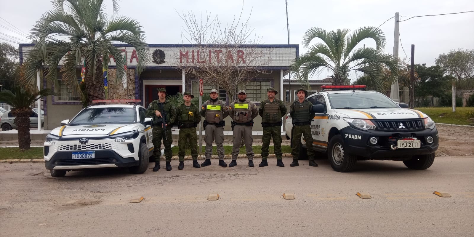 Brigada Militar reforça policiamento na região Sul durante Operação SULMaSSP