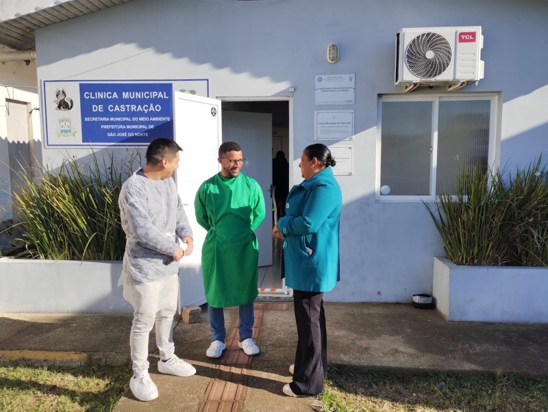Mutirão de castração beneficia cães cadastrados na fila de espera em São José do Norte