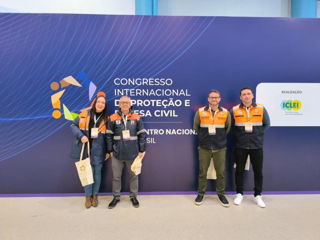 Rio Grande marca presença em congresso internacional sobre proteção e defesa civil