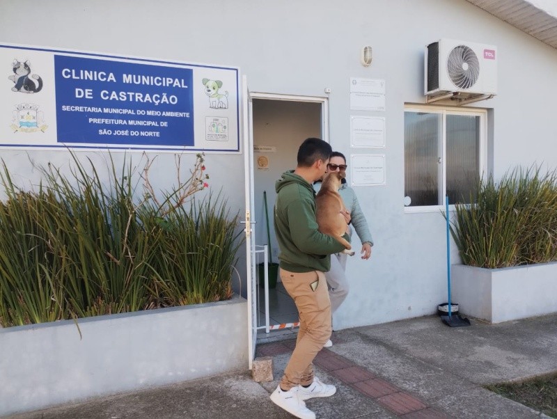 Mutirão de castrações supera meta e realiza 60 procedimentos em São José do Norte