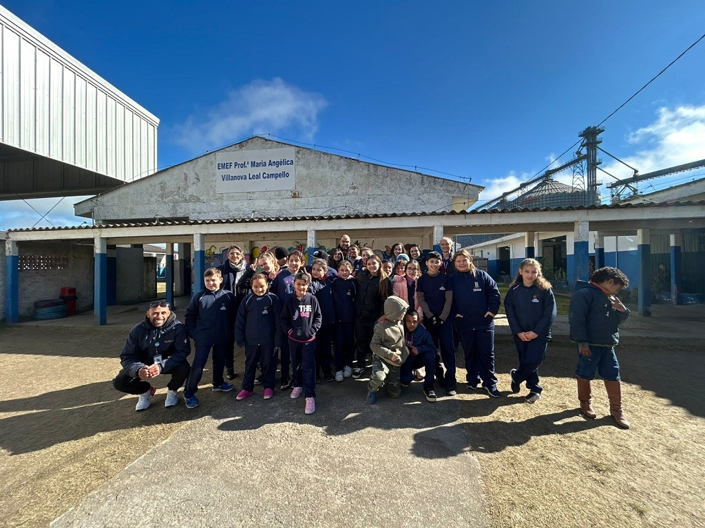 Projeto Junho Sustentável leva educação ambiental à Escola Maria Angélica Campello, no Taim