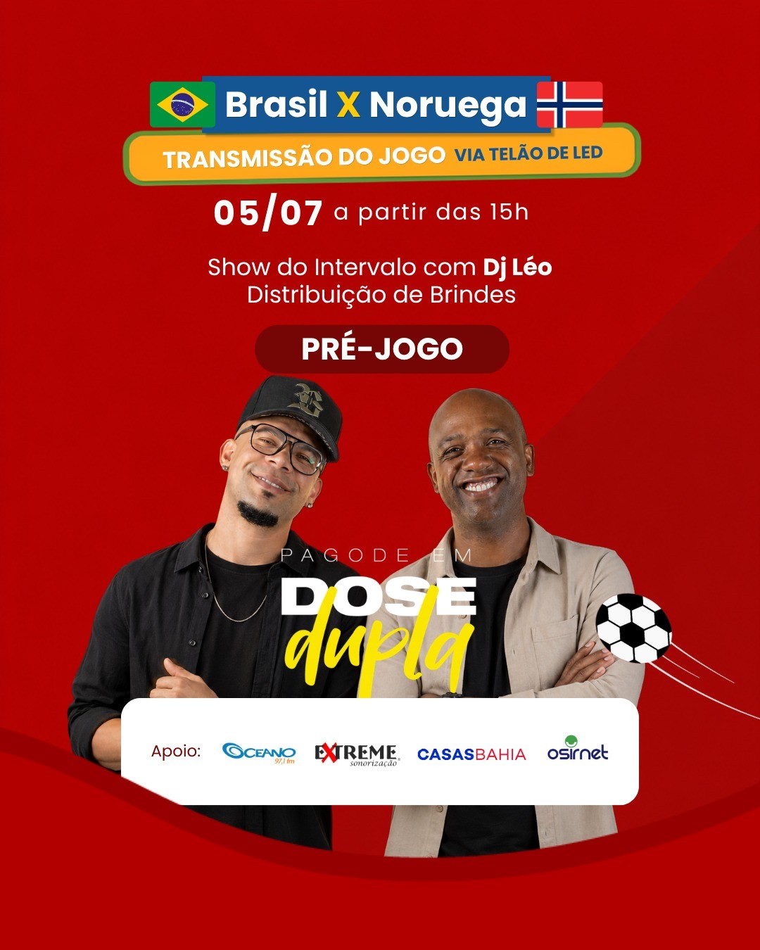 Grupo Oceano e Partage Shopping promovem nova edição do Torcida Partage 