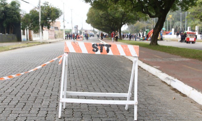 STT informa bloqueios de vias neste final de semana em Pelotas