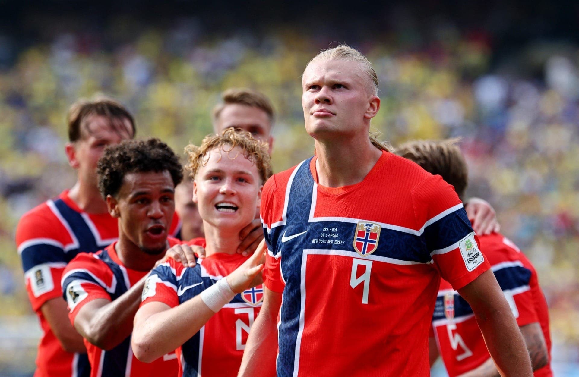 Brasil é derrotado pela Noruega e dá adeus à Copa do Mundo de 2026