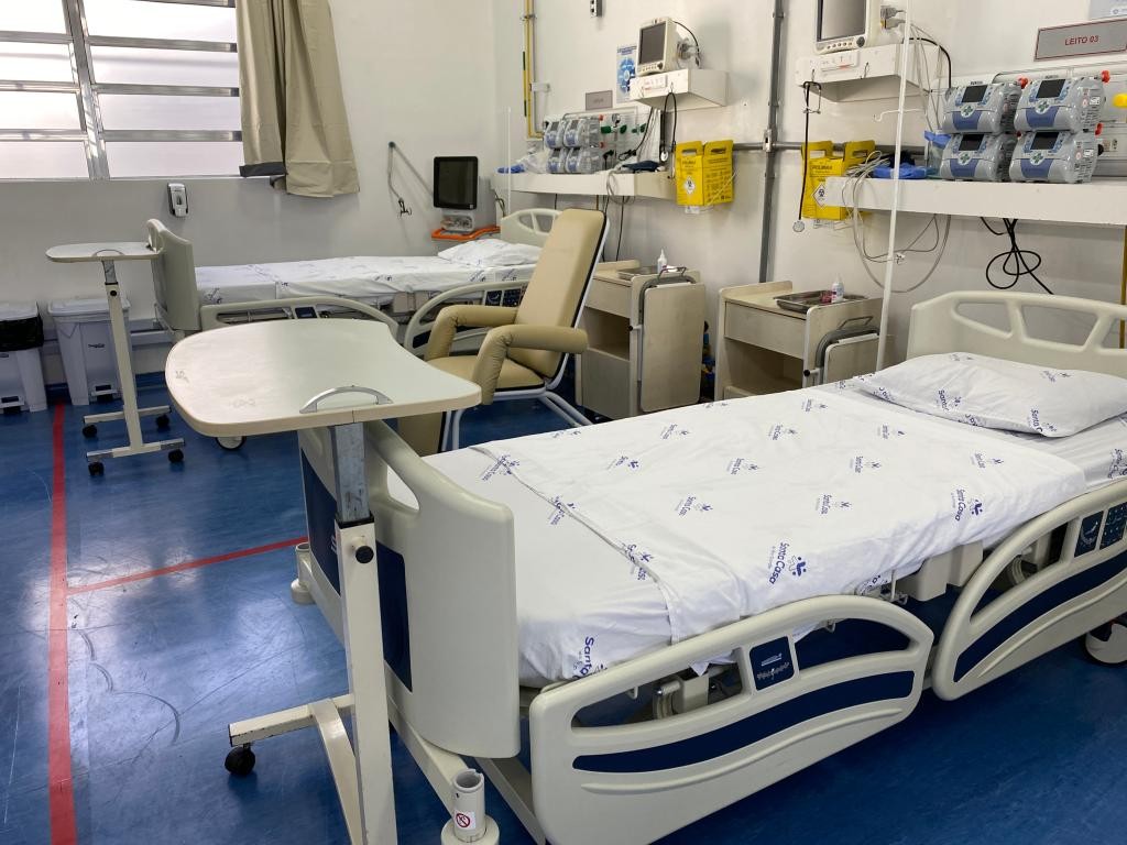 Santa Casa do Rio Grande amplia estrutura com novos leitos para atender pacientes com síndromes respiratórias