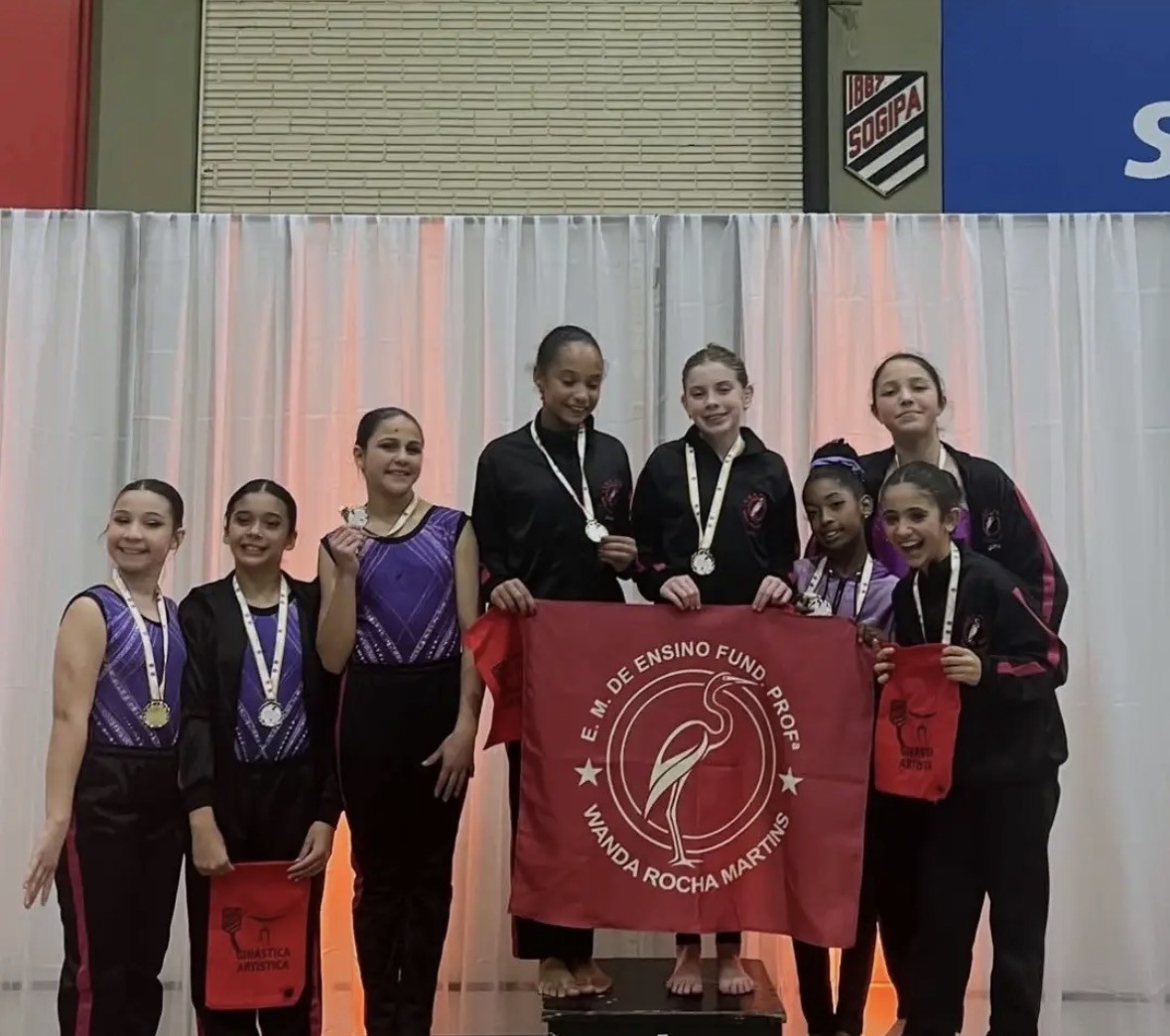 Ginástica WR representa o Cassino no V Troféu Sogipa de Ginástica Artí