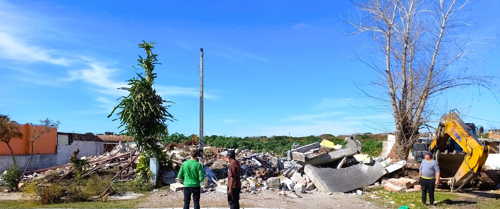 Demolição viabiliza principal obra do PAC Farroupilha, em Pelotas