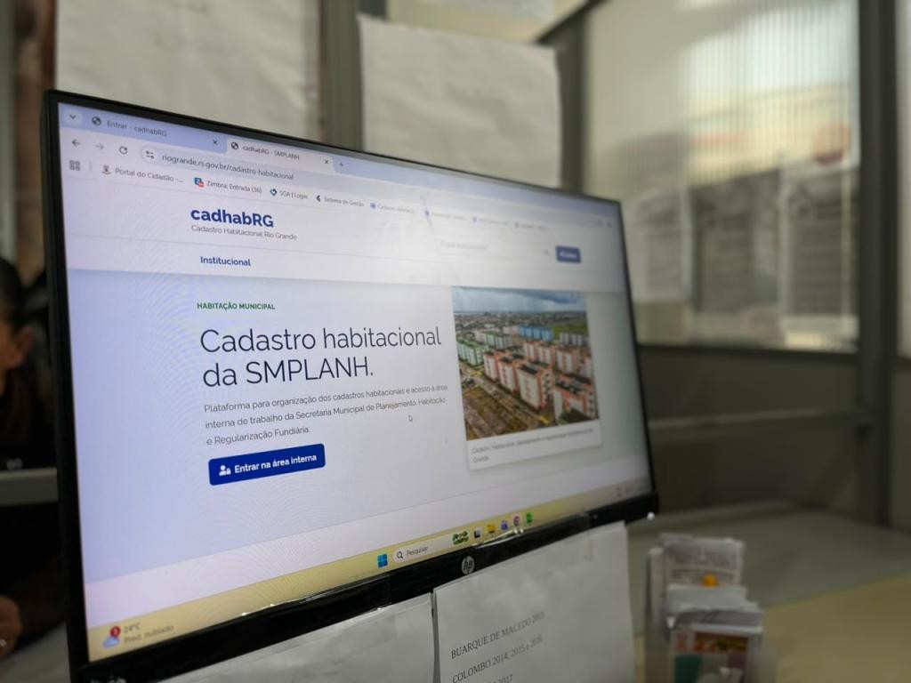 Rio Grande implanta novo sistema para modernizar o Cadastro Habitacional