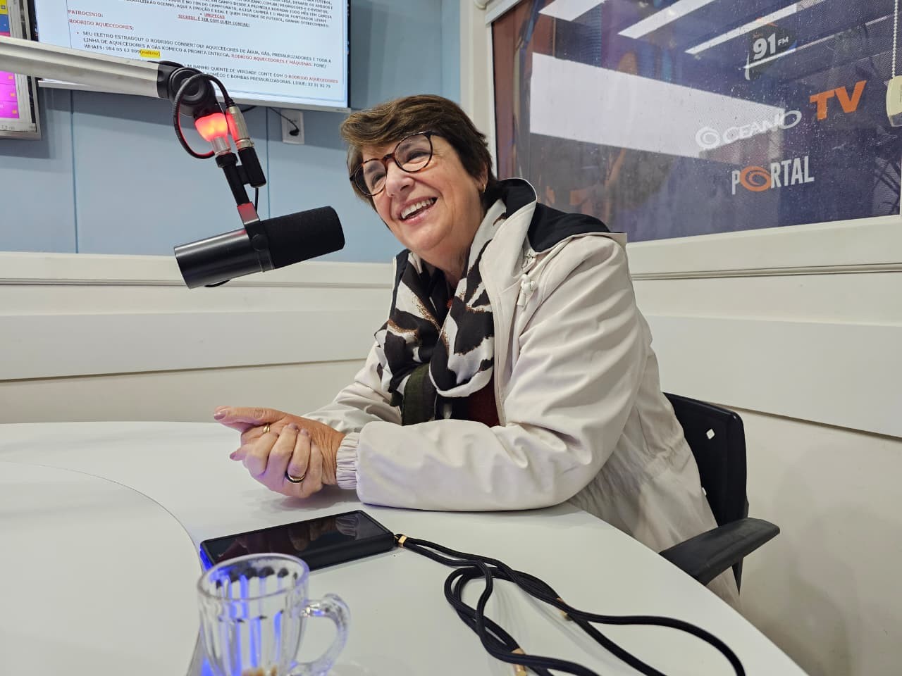 Prefeita Darlene Pereira fala sobre polo naval, UPA e obras da Agência Francesa em entrevista ao Giro
