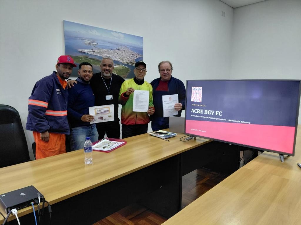 BGV FC apresenta à Prefeitura projeto social que amplia ações esportivas e de inclusão no bairro