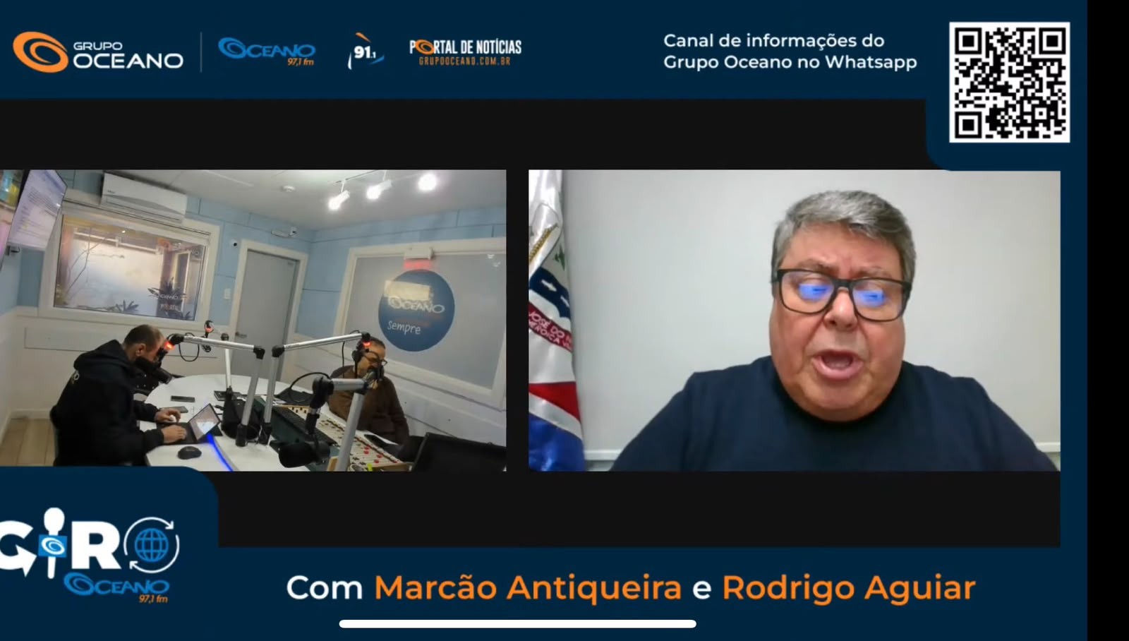 Parque do Albardão derruba pela metade a produção pesqueira no RS, denuncia Sindarpes na entrevista do Giro