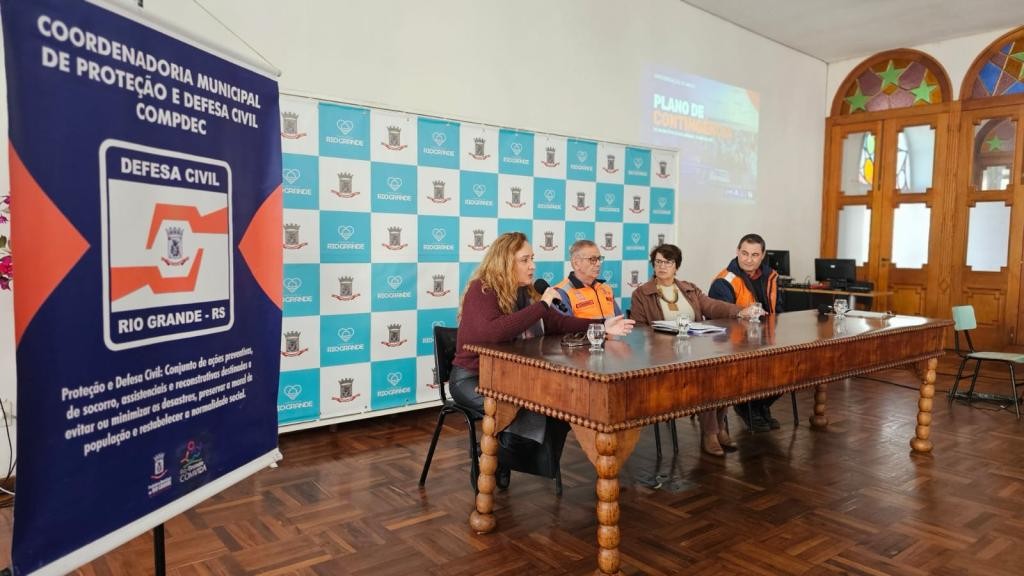 Prefeitura promove revisão final do novo Plano de Contingência do Município do Rio Grande