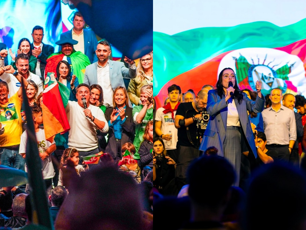 Convenções confirmam nomes de Luciano Zucco e de Juliana Brizola ao Palácio Piratini