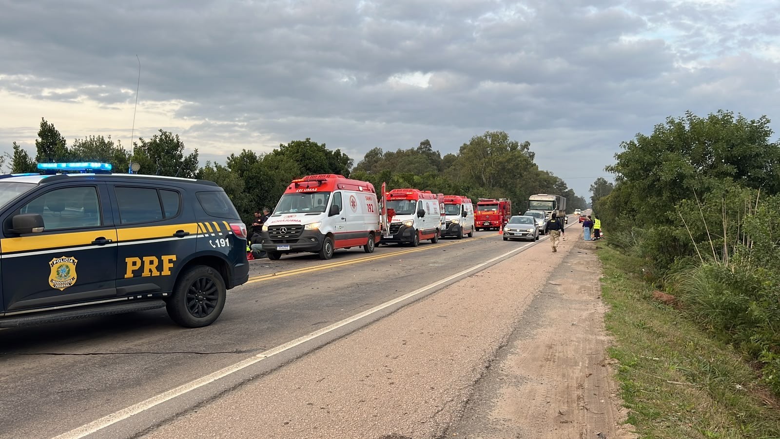 Acidente em Capão do Leão deixa 1 morto e 4 feridos