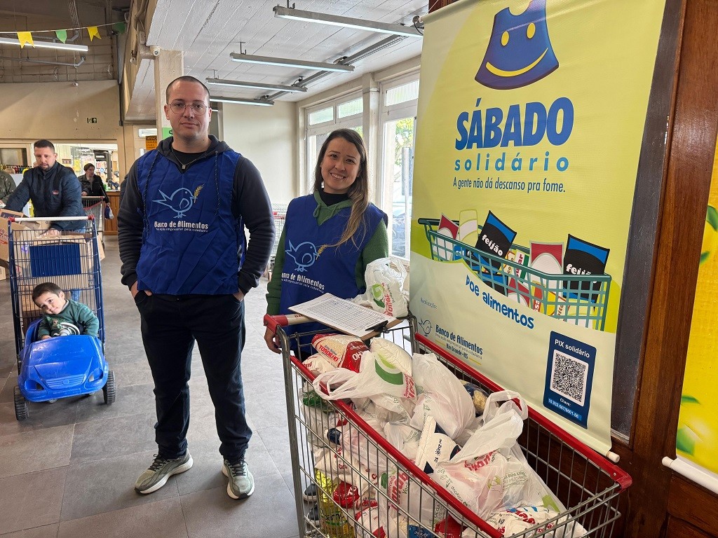 Banco de Alimentos promove mais uma edição do Sábado Solidário neste sábado (8)
