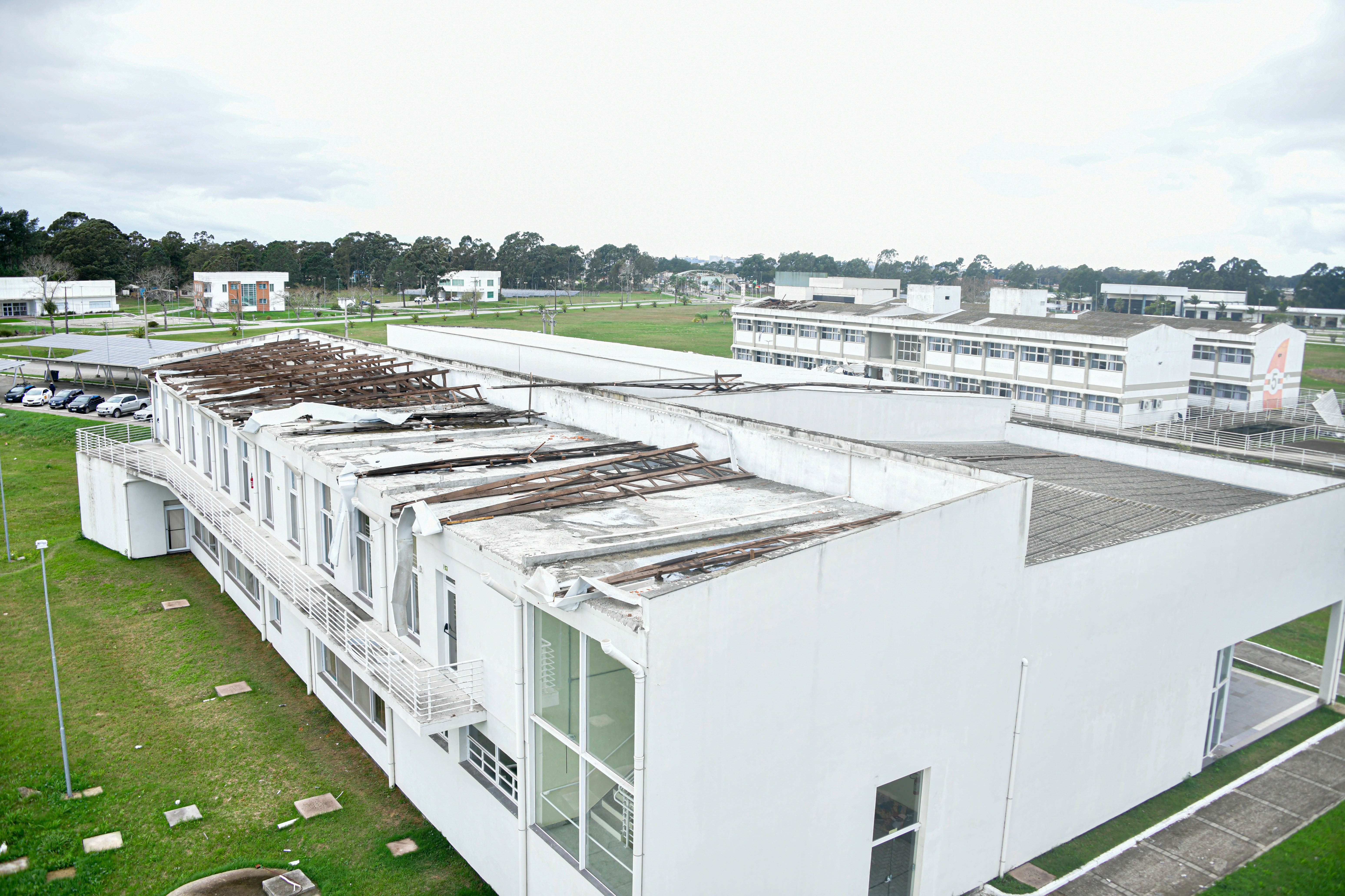 FURG registra danos materiais em Rio Grande e Santo Antônio da Patrulha após ciclone