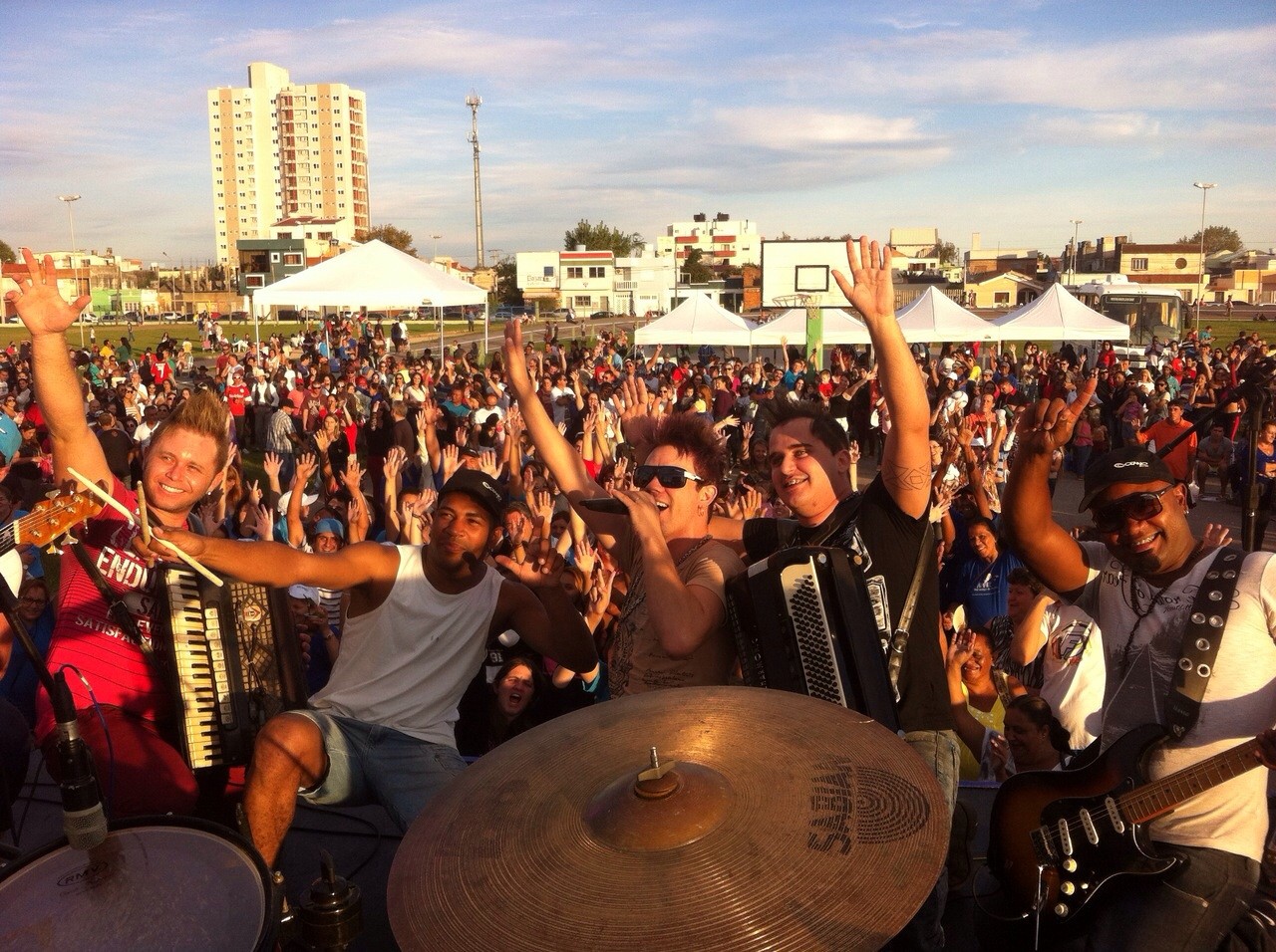 ChimaFest Azul animou a Praça Saraiva