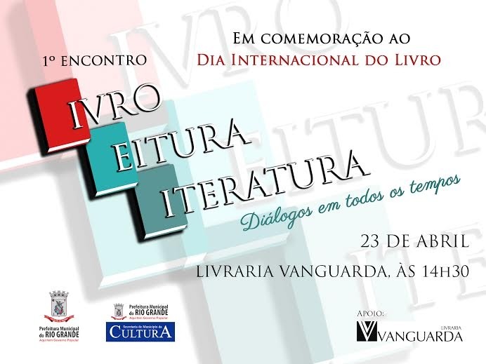 Evento comemora Dia Mundial do Livro hoje