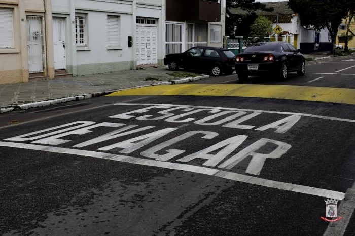 Av. Pelotas recebe nova lombada
