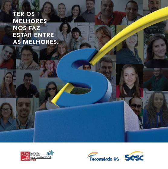 Sesc/RS está entre as melhores empresas para trabalhar no Brasil