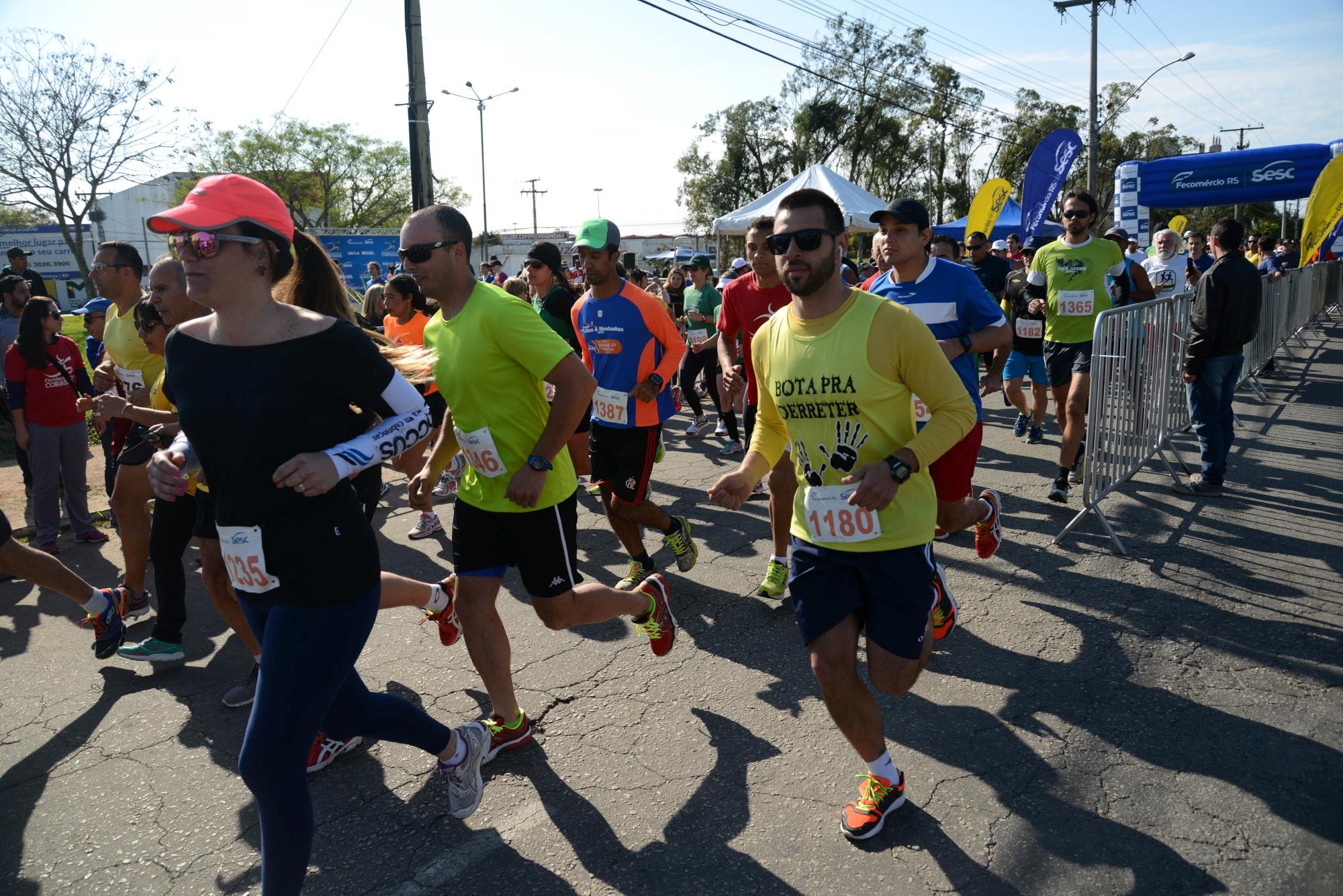 Mais de 1,2 mil atletas participam da etapa Pelotas do Circuito Sesc/Caixa de Corridas