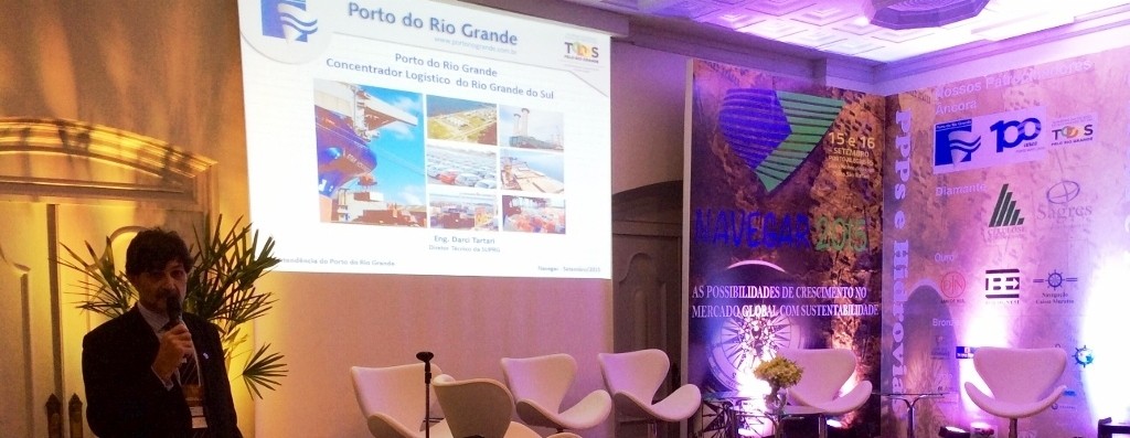 Potencialidades do Porto do Rio Grande apresentadas no Navegar