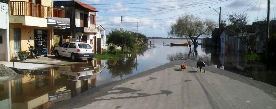 Inundações assustaram moradores da orla rio-grandina e de SJN