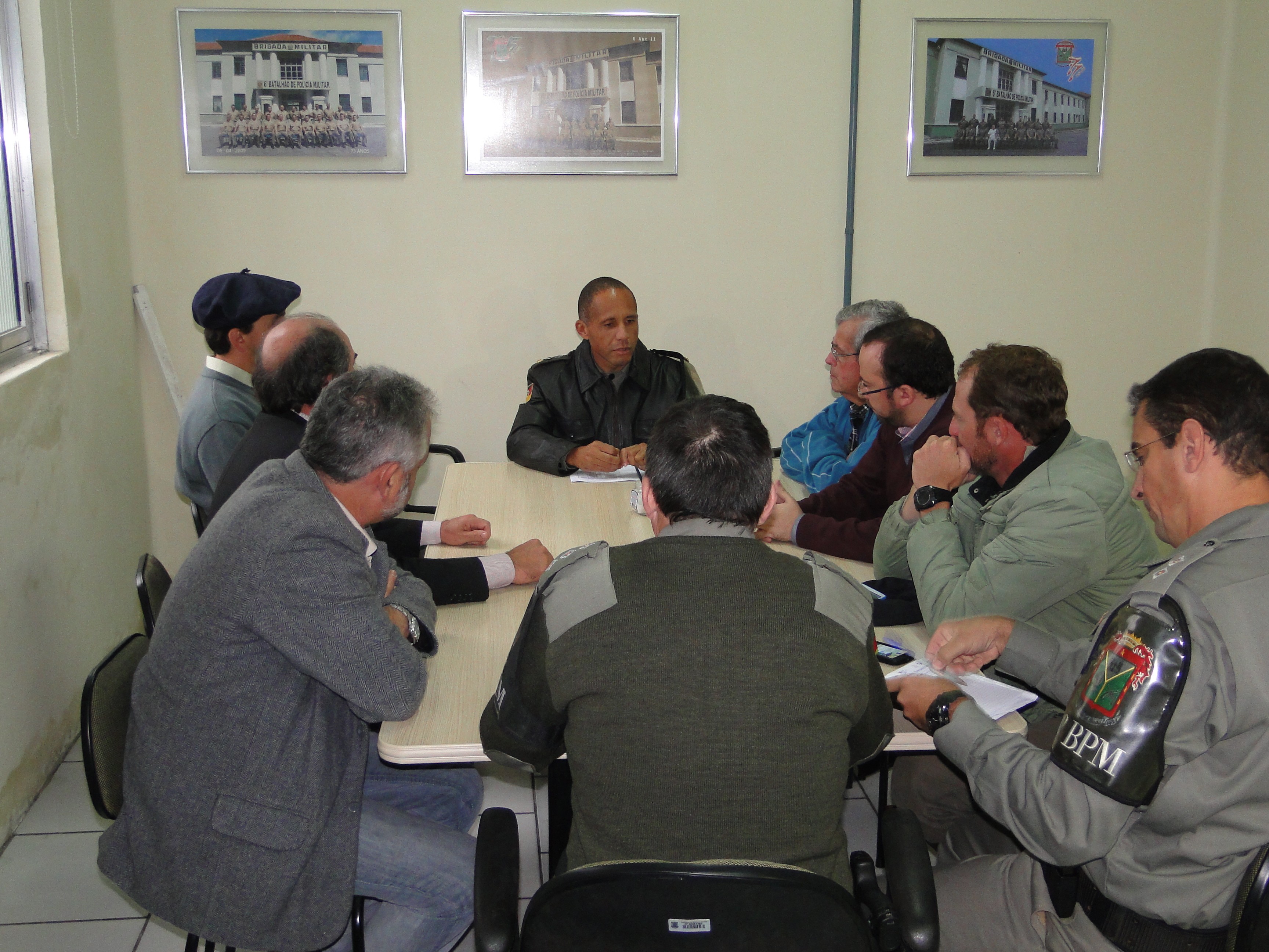 Reunião no 6ºBPM debateu questão do abigeato em RG