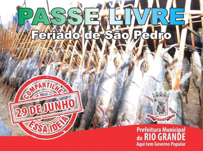 Segunda-feira com Passe Livre em Rio Grande