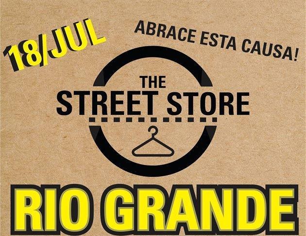 Sábado de solidariedade no Street Store Rio Grande