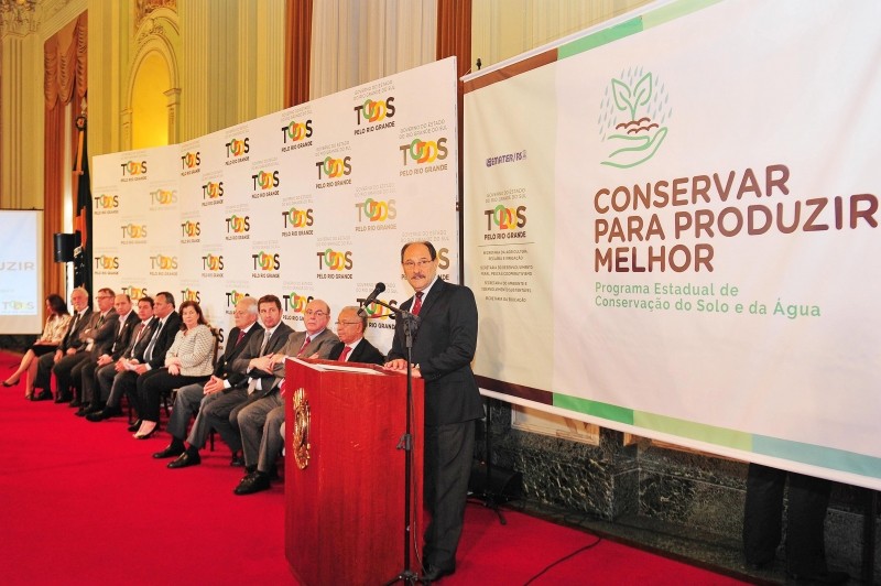 RS lança Programa Estadual de Conservação de Solo e Água