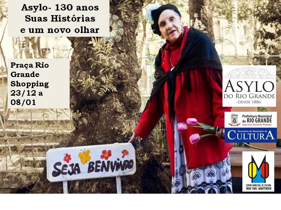 Exposição dos 130 anos do Asylo do Rio Grande acontece no Praça Rio Grande Shopping