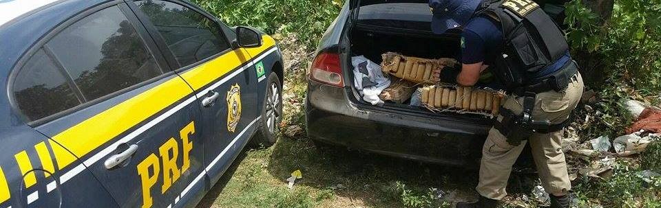 PRF apreende 31kg de maconha em Pelotas