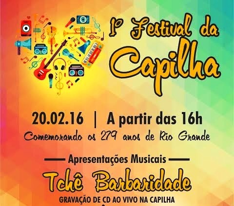 SMTEL promove festival em comemoração aos 279 anos de Rio Grande na Capilha 