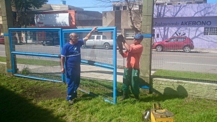Secretaria de Turismo, Esporte e Lazer inicia reparos na Praça Saraiva