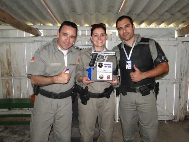 6º BPM ganha primeiro Lugar em competição de tiro