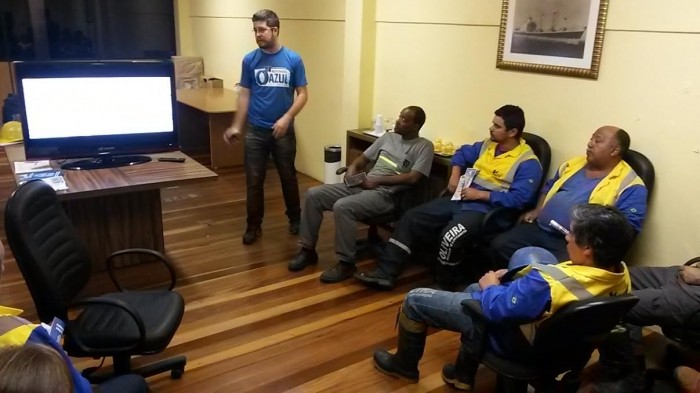 Secretaria da Saúde realiza palestras sobre Saúde do Homem em empresas de Rio Grande