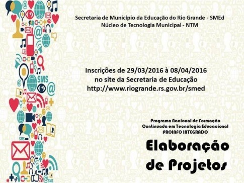 Inscrições para Curso de Elaboração de Projetos da SMEd estão abertas até a próxima sexta