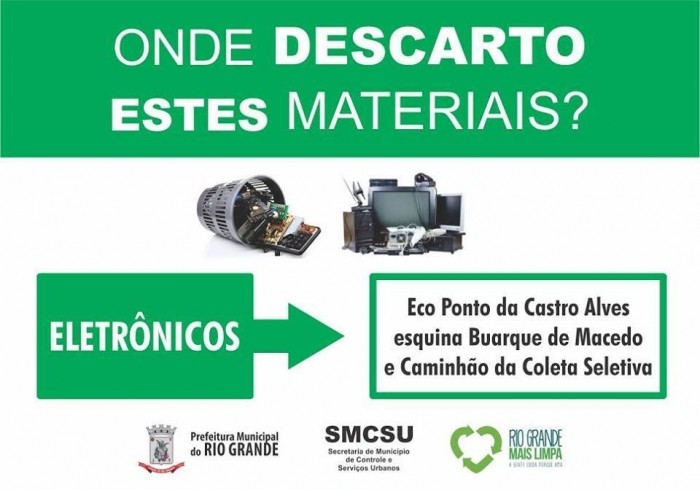 Saiba onde descartar corretamente o lixo seletivo