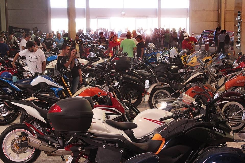 Grande público prestigiou o 1º Moto Rock Partage