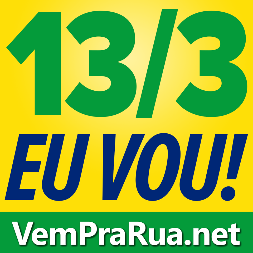 "Movimento Vem Pra Rua" organiza manifestação em Rio Grande