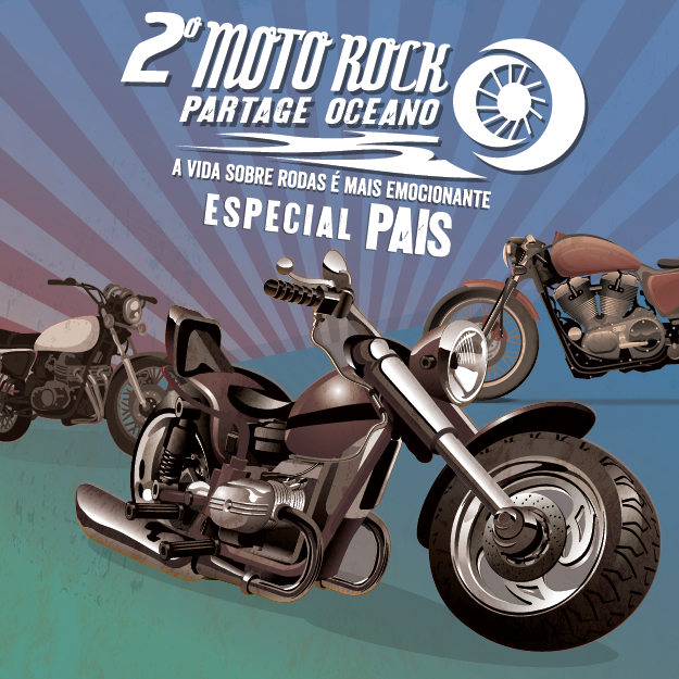 Partage Shopping Rio Grande promove 2º Moto Rock em alusão ao Dia dos Pais