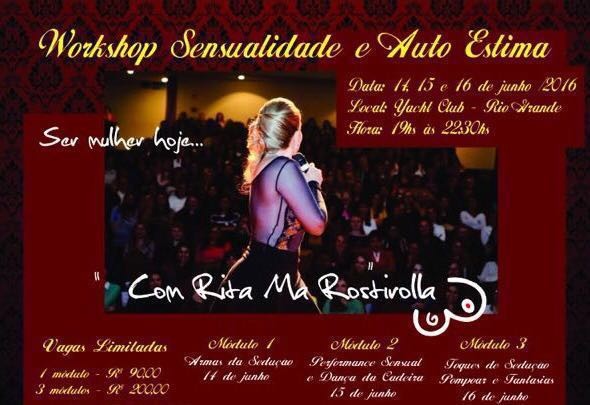 Workshop Sensualidade e Auto Estima acontece em Rio Grande