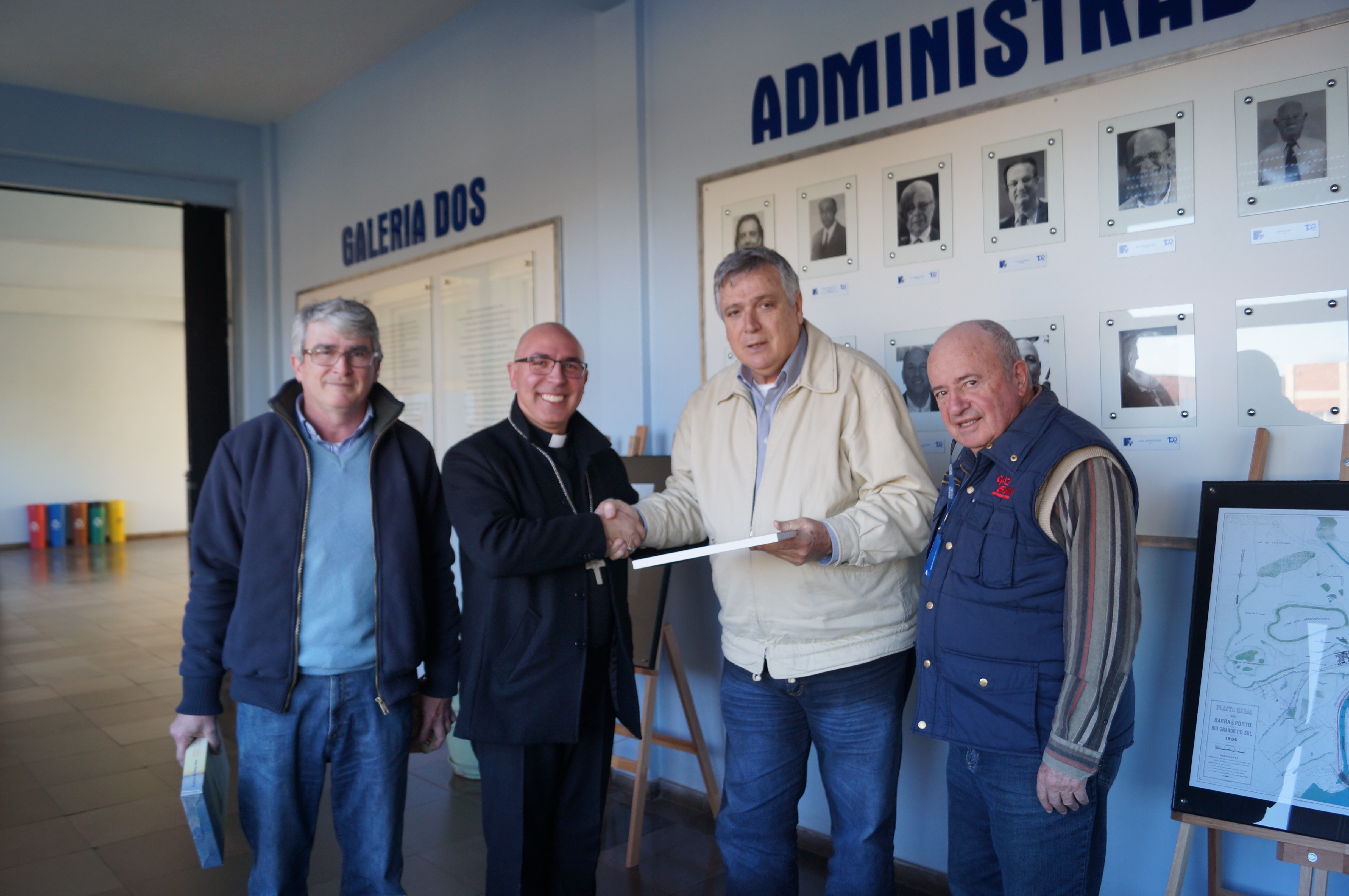 Novo Bispo da Diocese do Rio Grande visita a SUPRG