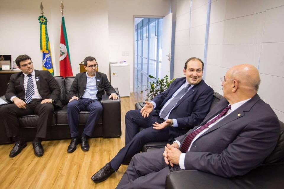 Janir Branco e Ministro do Desenvolvimento realizam reunião